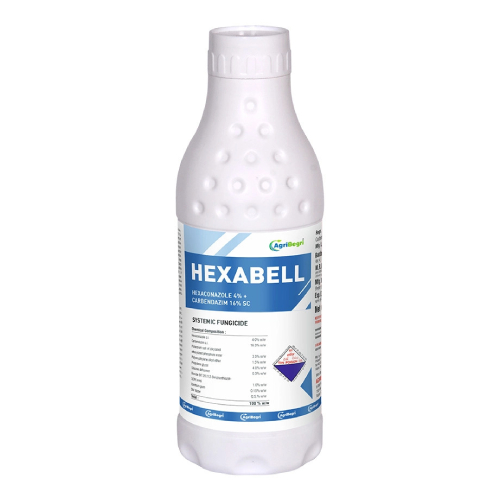 Hexabell - Hexaconazole 4% + Carbendazim 16% SC, Highly Effective Fungicide with Protective & Curative Action